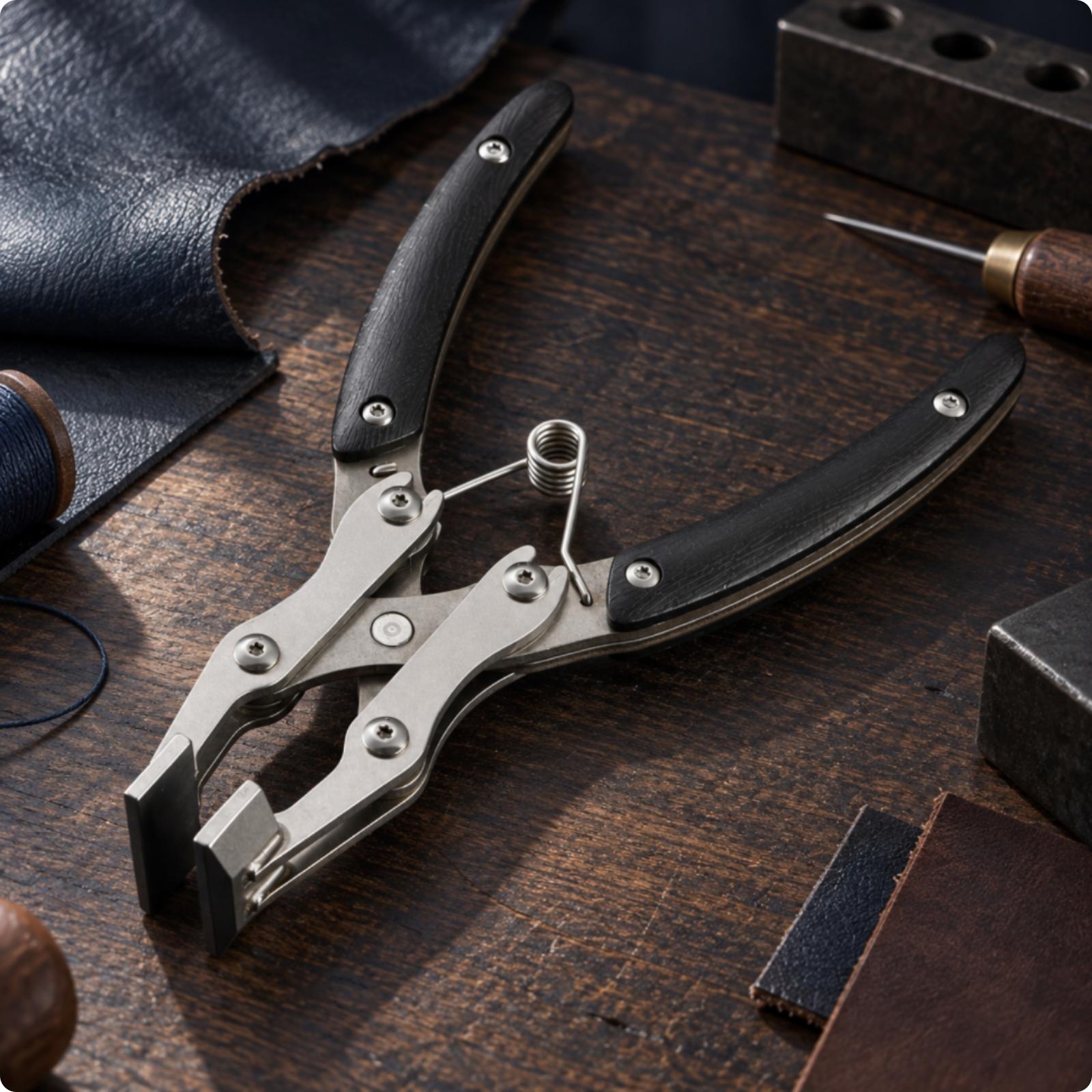 Stainless Steel Leatherworking - đánh giá và giá Leatherwork Hand Press