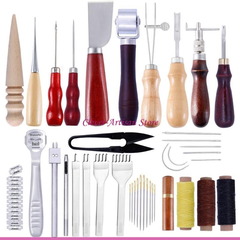 E06B Da Thủ Công Tay Bộ Dụng C - đánh giá và giá Groover Stitching Tool