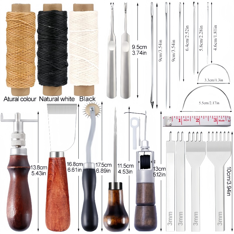 Professional Hand Sewing Leath - đánh giá và giá Groover Stitching Tool